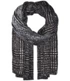Michael Michael Kors Plaid Tweed Oblong (black) Scarves