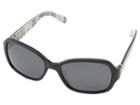 Kate Spade New York Akira (black/grey Polarized) Plastic Frame Fashion Sunglasses