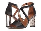 Clergerie Zian (black Leather Calf) High Heels