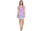 Lilly Pulitzer Tandie Shift (tiki Pink Out On A Limb Engineered) Women's Dress