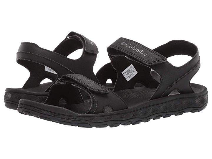 Columbia Buxtontm 2 Strap (black/charcoal) Men's Sandals
