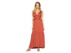 Sanctuary Delphina Tiered Maxi Dress (terracotta) Women's Dress