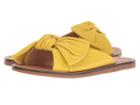 Seychelles Childlike Enthusiasm (yellow Leather) Women's Sandals