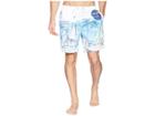 Nautica Painted Seascape Swim Trunk (bali Bliss) Men's Swimwear