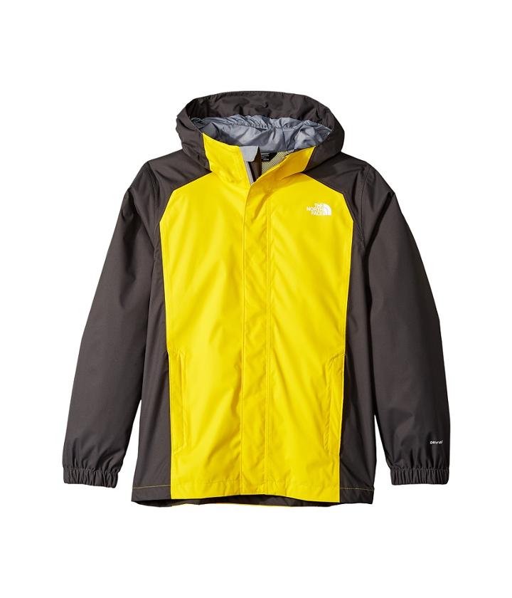 The North Face Kids Resolve Reflective Jacket (little Kids/big Kids) (canary Yellow/tnf Black/graphite Grey) Boy's Coat