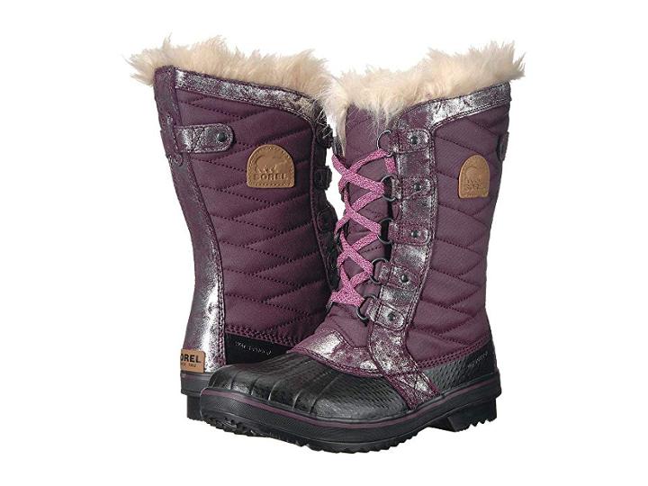 Sorel Kids Tofino Ii (little Kid/big Kid) (purple Dahlia/rosewater) Girls Shoes