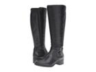 Naturalizer Wynnie Wide Calf (black Leather) Women's Boots