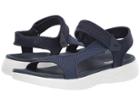 Skechers Performance On-the-go 600 Rubix (navy/white) Women's Sandals