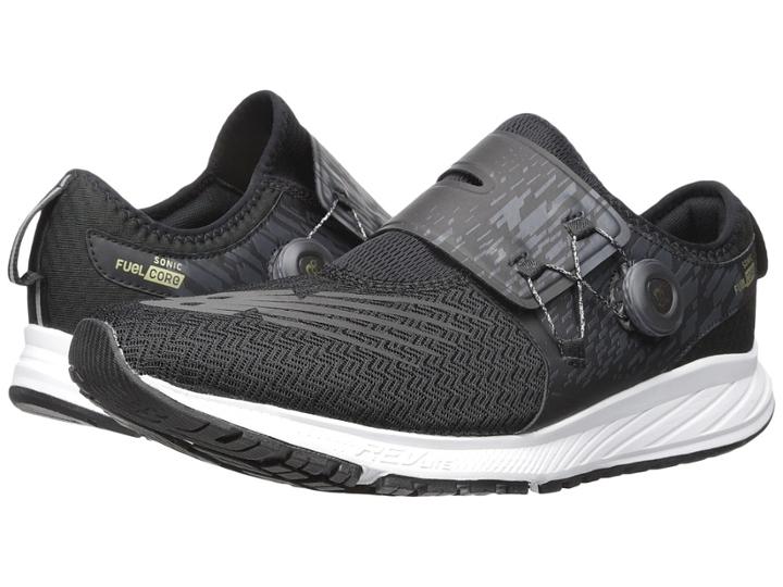 New Balance Sonic V1 (black/gold/thunder) Men's Running Shoes