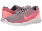 Nike Lunarglide 9 (gunsmoke/solar Red/hot Punch/vast Grey) Women's Running Shoes
