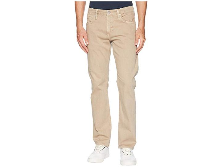 Mavi Jeans Zach Regular Rise Straight In Tan Washed Comfort (tan Washed Comfort) Men's Jeans