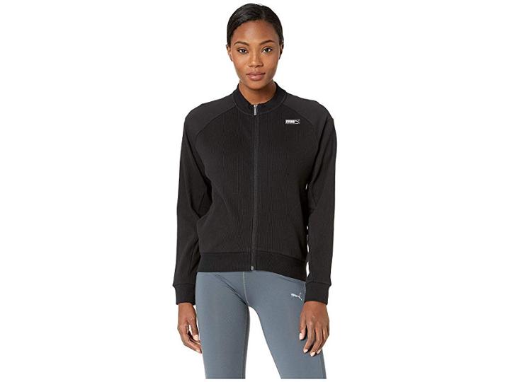 Puma Fusion Jacket (cotton Black) Women's Coat
