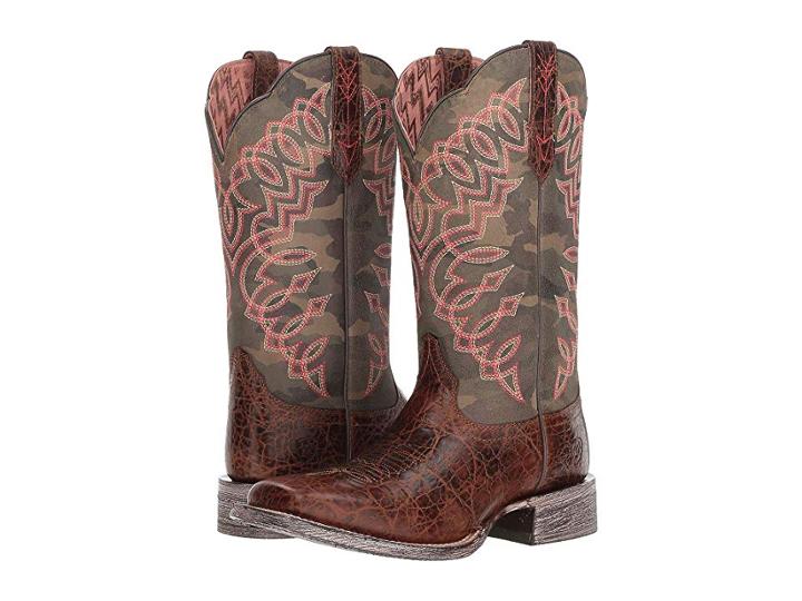 Ariat Circuit Cisco (weathered Desert Tan/camo) Cowboy Boots