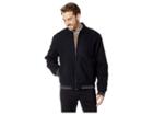 Calvin Klein Wool Bomber Jacket With Contrast Rib Tipping (navy) Men's Coat