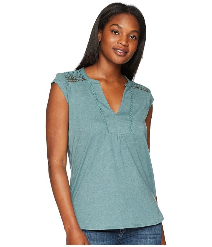 Prana Yvonna Tee (starling Green) Women's Clothing