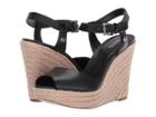 Michael Michael Kors Carlyn Wedge (black) Women's Shoes