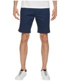 Calvin Klein Flat Front Stretch Walking Shorts (atlantis) Men's Shorts