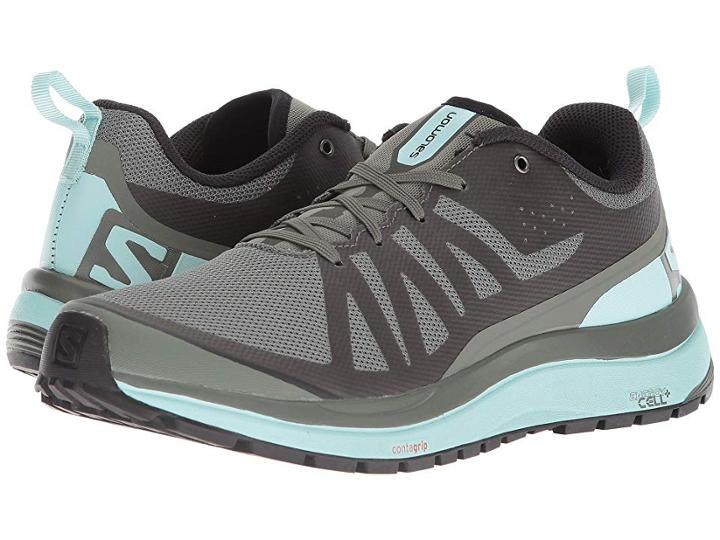 Salomon Odyssey Pro (castor Gray/eggshell Blue/black) Women's Shoes