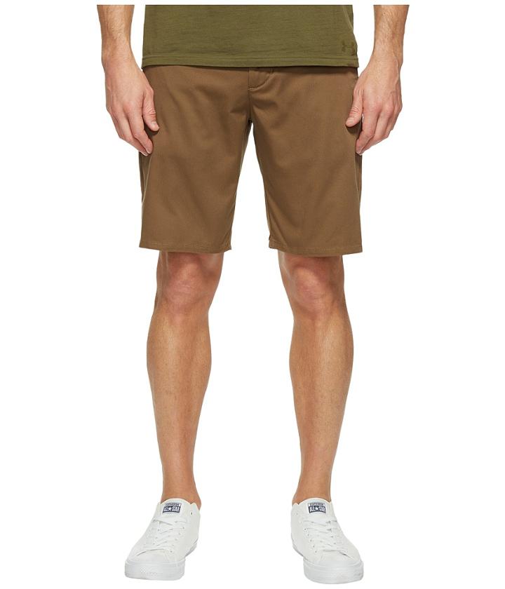 Brixton Carter Short (dark Khaki) Men's Shorts
