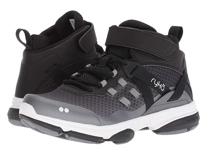 Ryka Devotion Xt Mid (black/meteorite/white) Women's Shoes