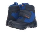 Columbia Kids Rope Towtm Krusher (toddler/little Kid/big Kid) (azul/heatwave) Boys Shoes