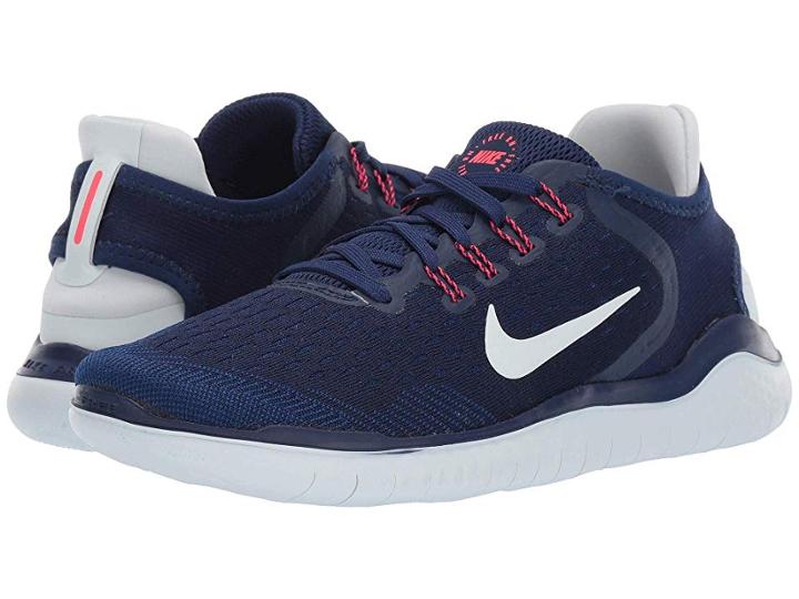 Nike Free Rn 2018 (blue Void/ghost Aqua/indigo Force) Women's Running Shoes