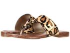 Sam Edelman Barry (new Nude Leopard Leopard Brahma Hair) Women's Sandals