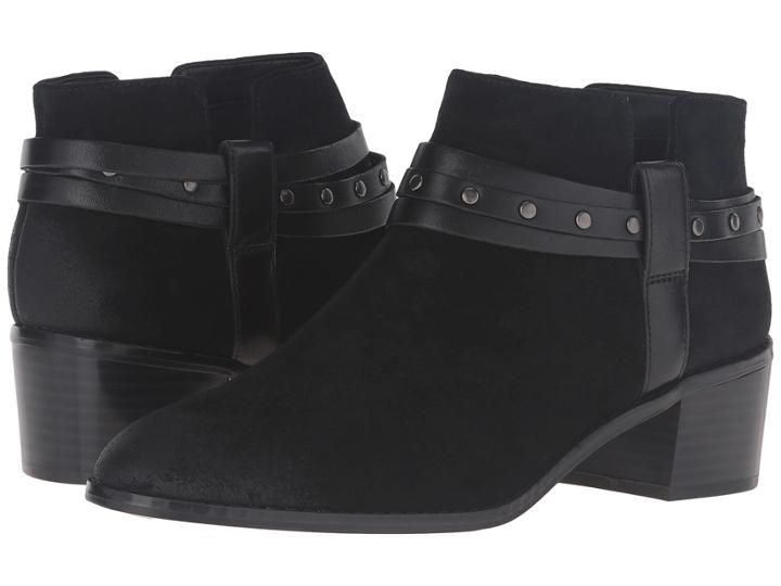 Clarks Breccan Shine (black Suede) Women's Pull-on Boots