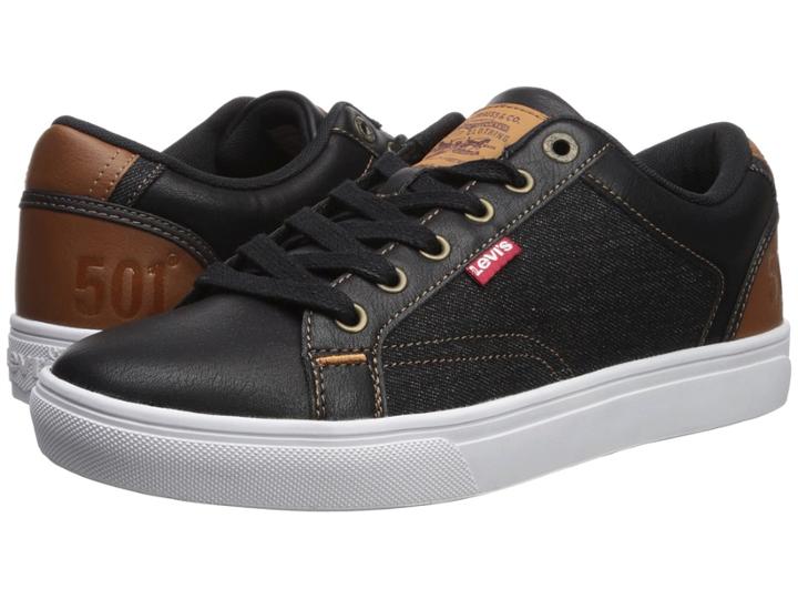 Levi's(r) Shoes Jeffrey 501 Denim (black/tan) Men's Lace Up Casual Shoes