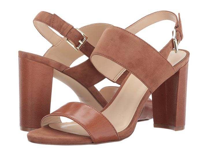 Nine West Narolyn (dark Natural Suede) Women's Sandals