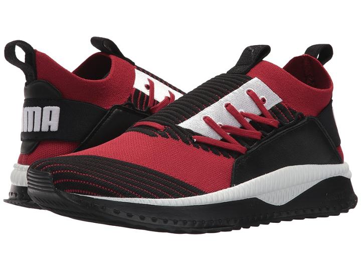 Puma Tsugi Jun (red Dahlia/puma Black/puma White) Men's Shoes