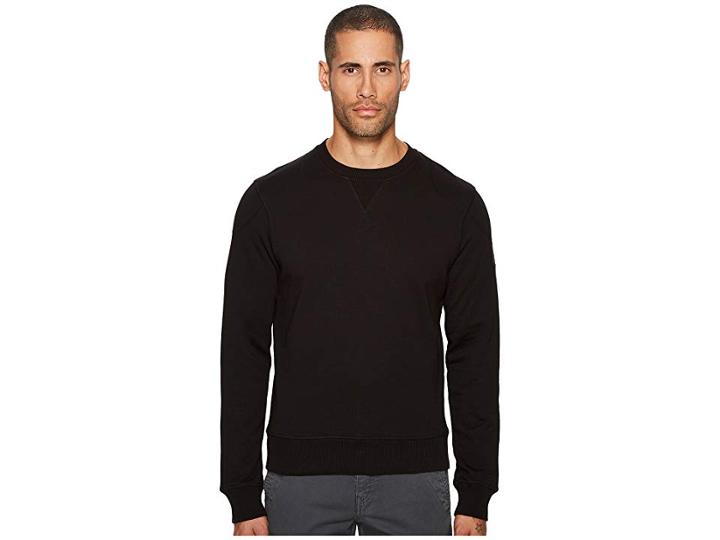 Belstaff Jefferson Fleece Sweatshirt (black) Men's Sweatshirt