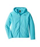 The North Face Kids Glacier Full Zip Hoodie (little Kids/big Kids) (blue Curacao/algiers Blue) Girl's Fleece