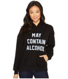 Project Social T May Contain Alcohol Hoodie (black) Women's Sweatshirt