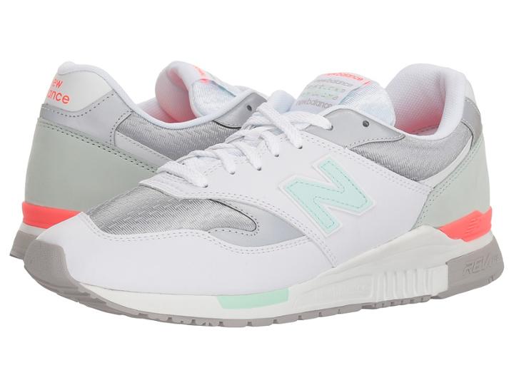 New Balance Classics Ml840 (white) Men's Classic Shoes