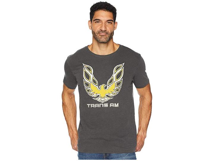 Lucky Brand Trans Am Bird Tee (black Mountain) Men's T Shirt