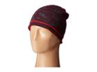 Under Armour Ua Rev Graphic Beanie (stealth Gray/raisin Red/red) Beanies