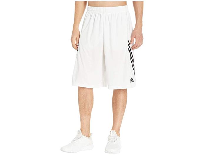 Adidas Basic Shorts 1 (white/white/black) Men's Shorts