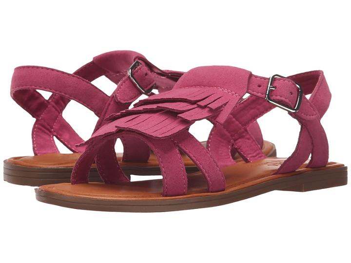 Polo Ralph Lauren Kids Alana (little Kid/big Kid) (pink Microfiber) Girl's Shoes