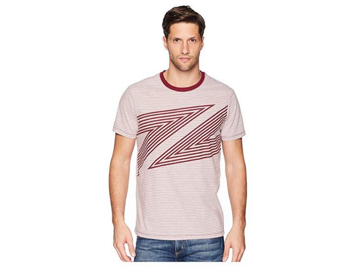 Perry Ellis Abstract Print T-shirt (rhododendron) Men's T Shirt