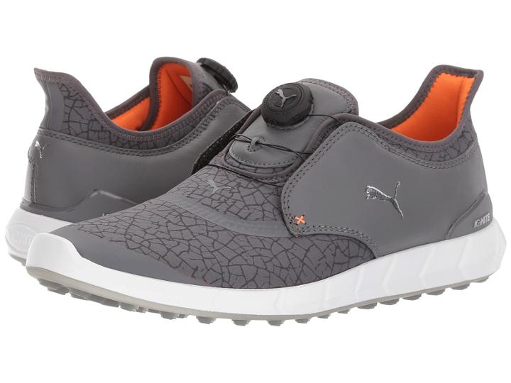 Puma Golf Ignite Disc Extreme (smoked Pearl) Men's Golf Shoes