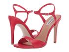 Steve Madden Fitz (red Leather) Women's Shoes