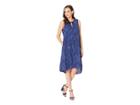 Fresh Produce Palm Leaves Ada Dress (moonlight Blue) Women's Dress