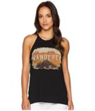 Rock And Roll Cowgirl High Neck 49-6735 (black) Women's Clothing