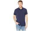 Kenneth Cole New York Short Sleeve Seersucker Shirt (indigo) Men's Clothing