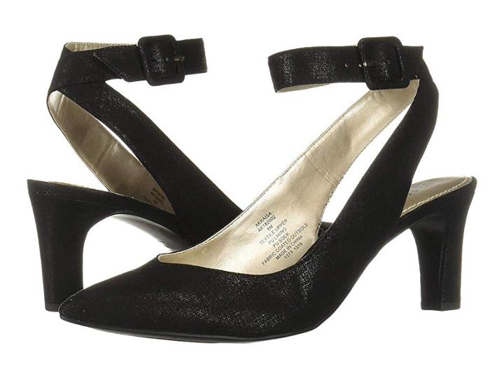 Anne Klein Kaisa (black Fabric) High Heels