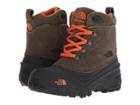 The North Face Kids Chilkat Lace Ii (toddler/little Kid/big Kid) (tarmac Green/scarlet Ibis) Boys Shoes