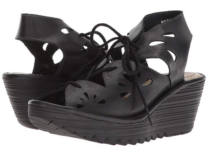 Fly London Yote828fly (black Colmar) Women's Shoes