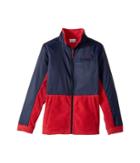 Columbia Kids Steens Mountaintm Overlay (little Kids/big Kids) (mountain Red/collegiate Navy) Boy's Coat