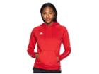 Adidas Core18 Hoodie (power Red/white) Women's Sweatshirt